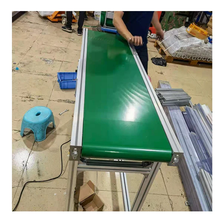 
Factory Aluminum Profile Lifting Conveyor Small Conveyor Belt System Portable Conveyor Belt 