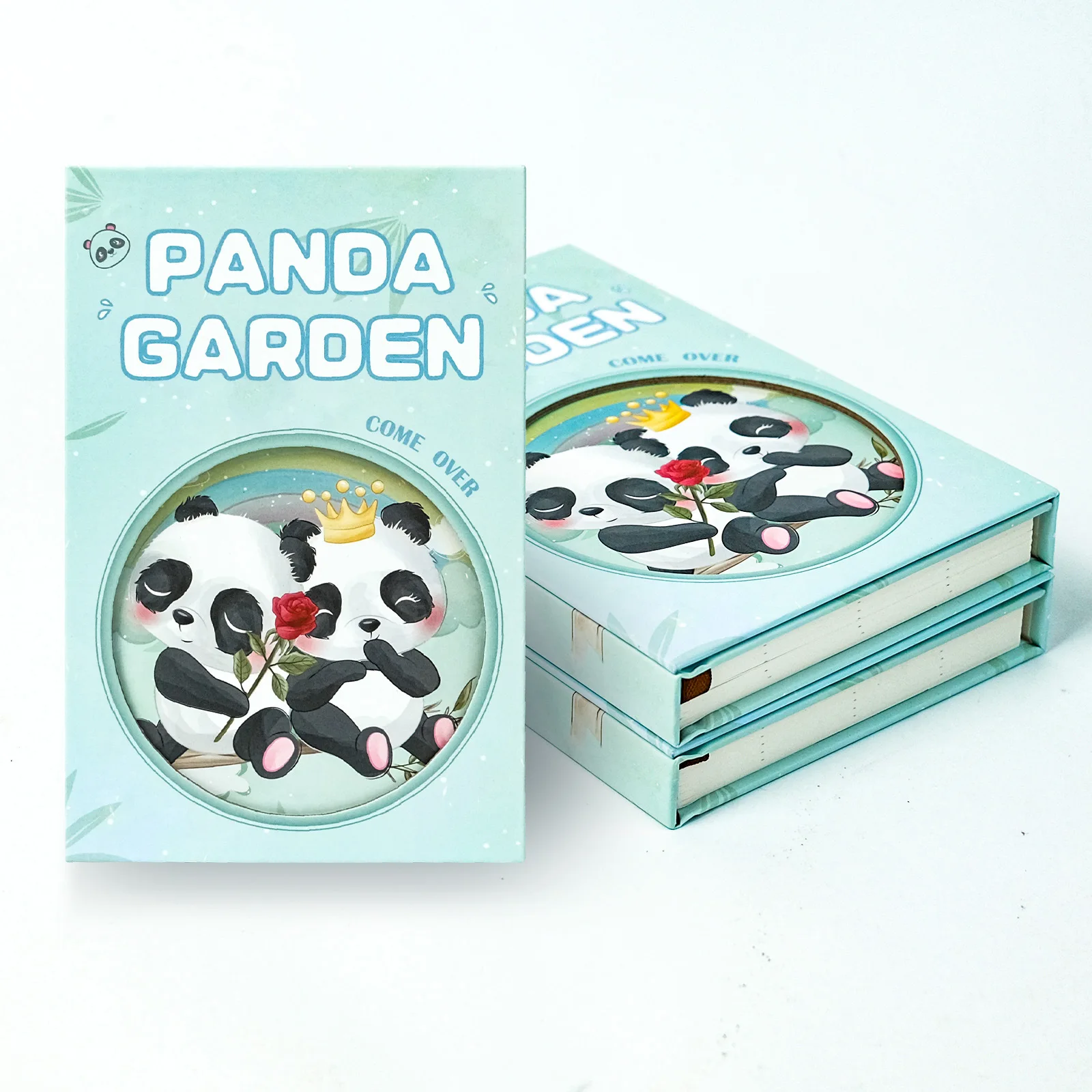 School Stationery Supplies Panda A7 Pocket Notebook Cute Mini Notebook Student Return Gift Draft Notebook