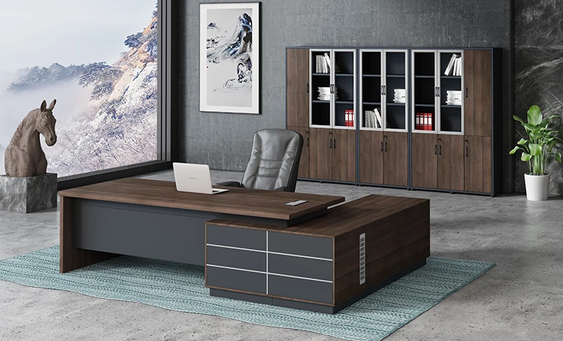 Роскошные офисные столы wood boss класса люкс офисная мебель