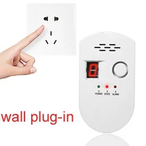 EN50194 Approval OEM Independent LPG Gas Alarm 100-240V/AC Home Gas Leak Detector