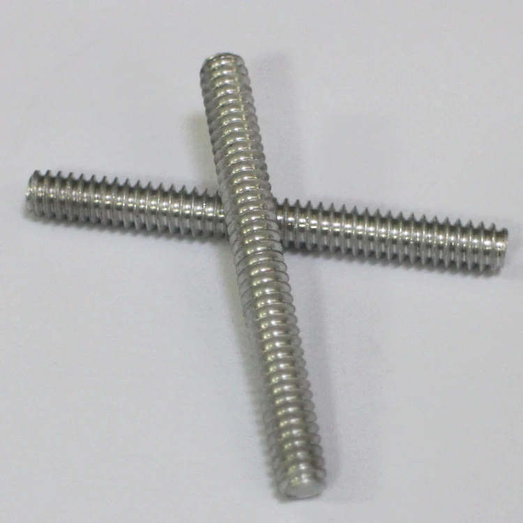 Fasteners Double Head Studs Full Thread Rods Threaded Bar A325 3/8 3/4-10 5/8 6mm 10mm 12mm 16mm 25mm all Threaded Rods Bar