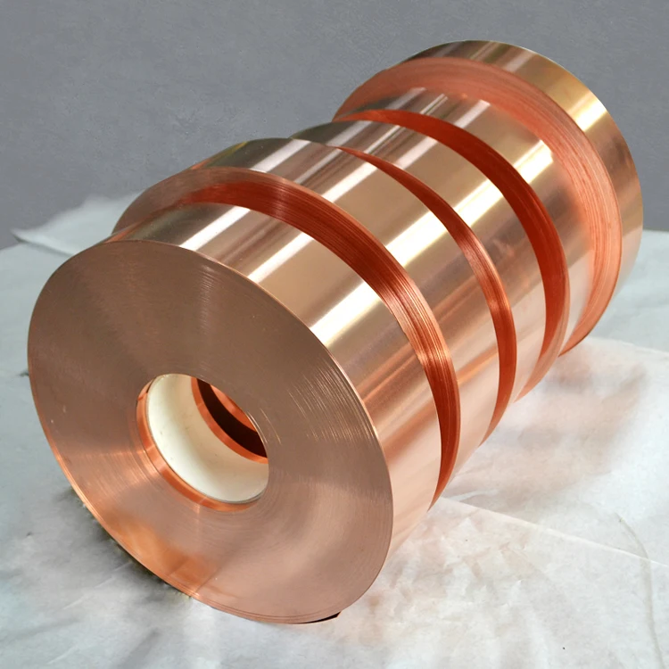 Thin C2680 Tape Strip 0.15mm - 2.2mm Thickness Copper Alloy Brass Foil Tape