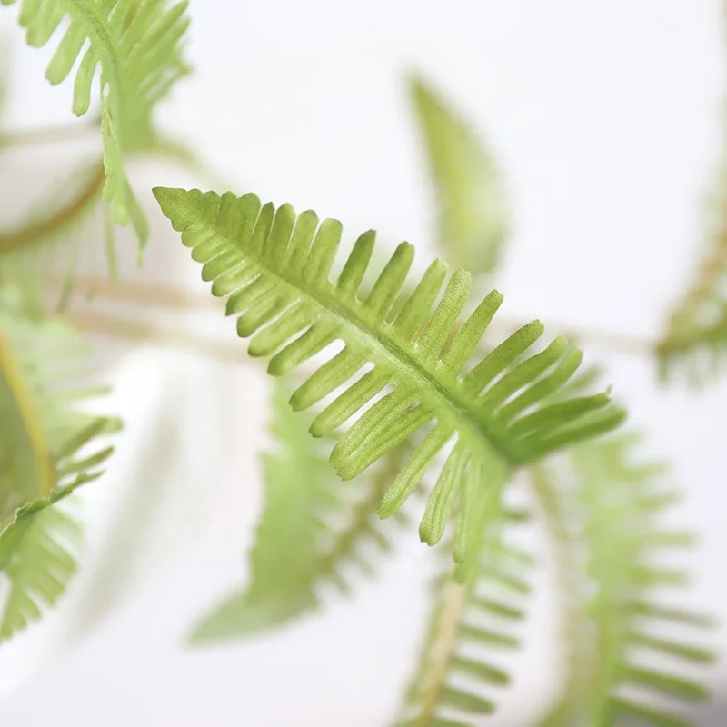 Artificial Long Fern Leaves Plants Lifelike Decorative Grass Plant for Home Wedding Centerpiece Decor
