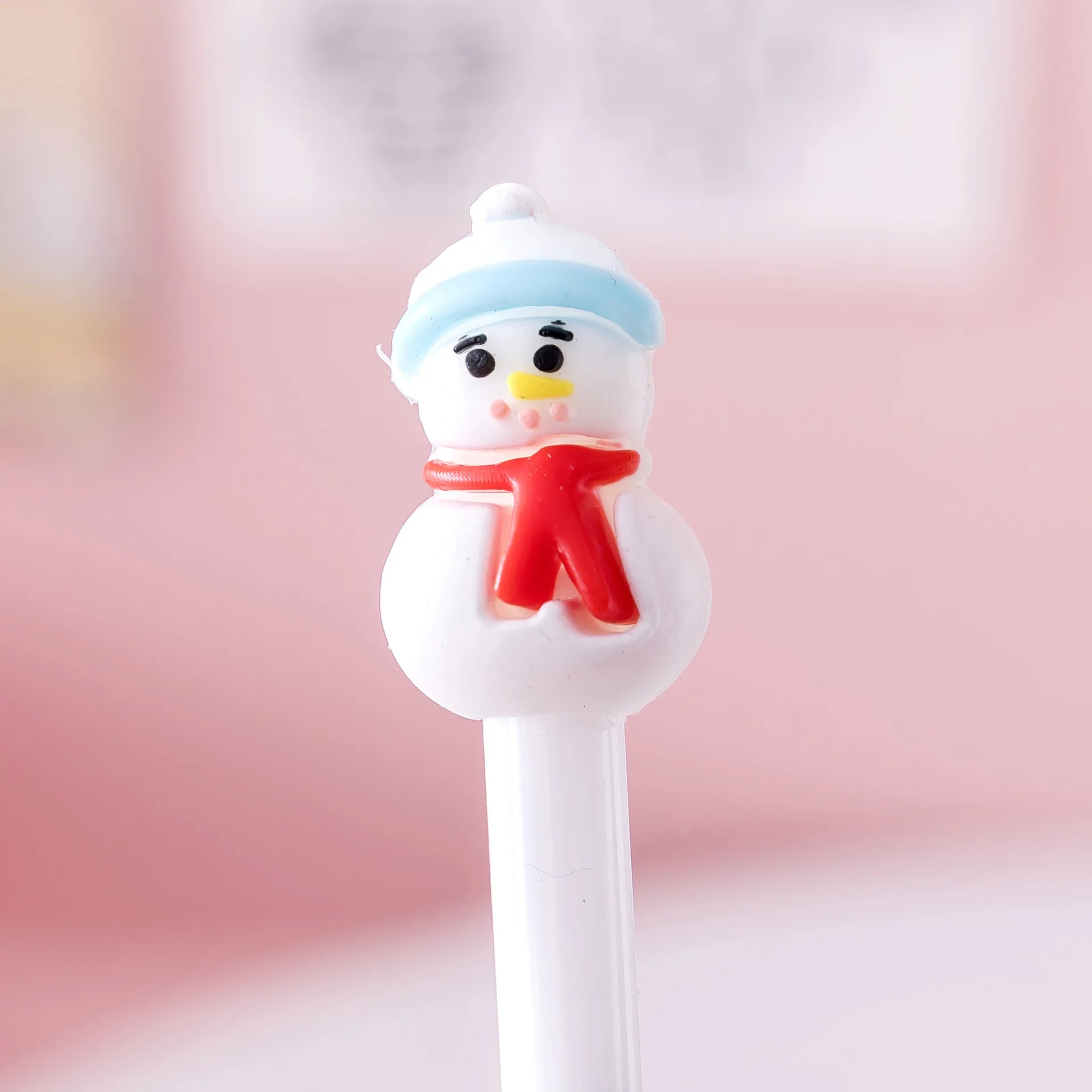 Christmas reindeer star tree hat snowman White beard grandfather Shape student pen