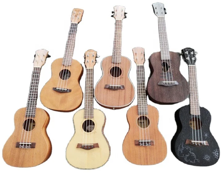 Wholesale OEM/ODM Mahogany/Sapele ukulele 21/23inch for sale High quality Ukulele