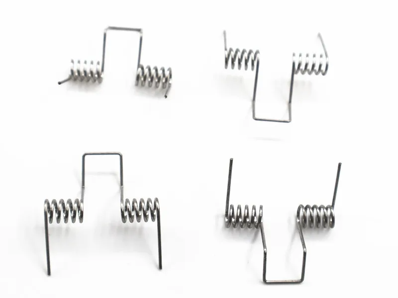 Factory Stainless Steel Compression Hair Clip Double Torsion Pressure Spiral Spring