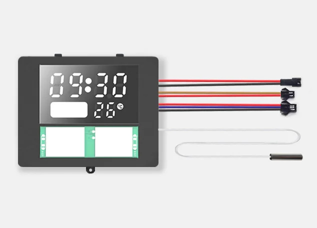 LED Strip Light Controller 12v Temperature Time Clock Display Bathroom Mirror Touch Sensor Switch Mirror Switch