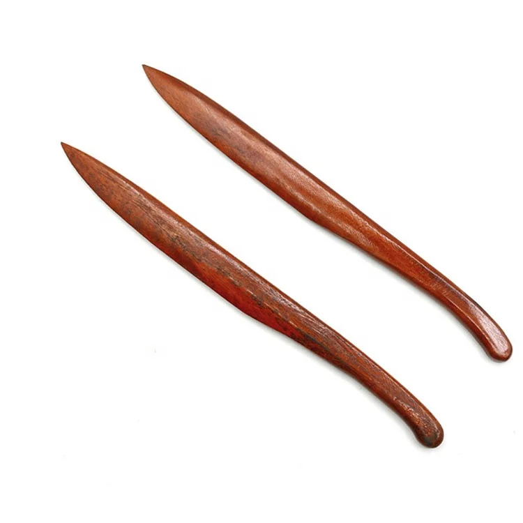 Ручной работы деревянные бумагорезательная мшина и канцелярский нож SW-KP721B