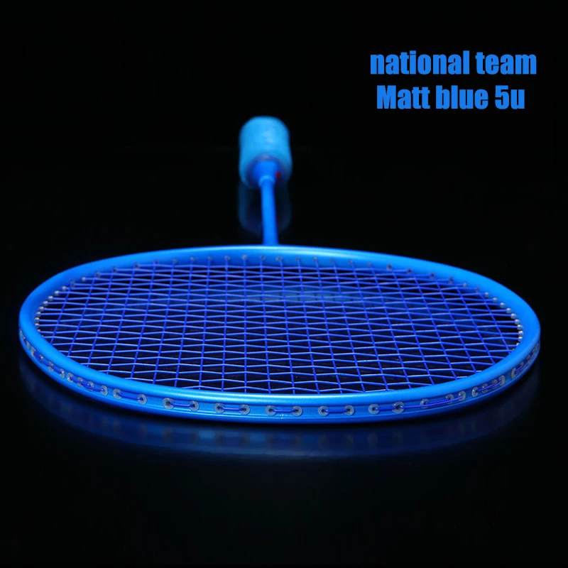 High quality professional single badminton racket top portable carbon shuttles badminton rackets for training