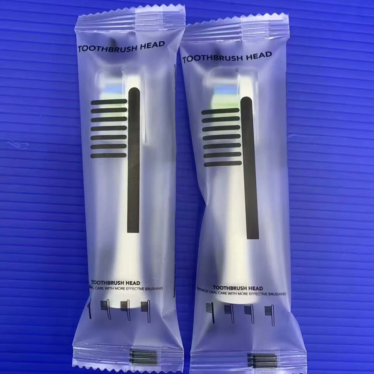 Single head OEM Hanasco food grade  electric toothbrush replacement brush head with Dupont bristle