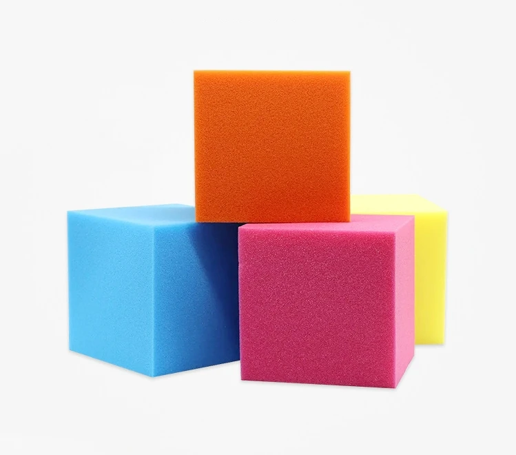 Wholesale Foam Material Amusement Park Soft Trampoline Sponge Blocks Foam Pool Sponge Pit Cubes for Children