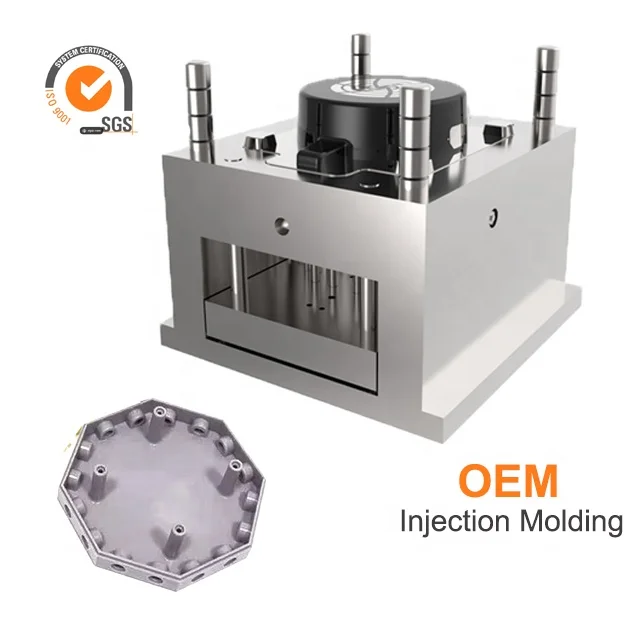 Silicone Material Plastic Injection Molding with Plastic-injection-fan-blade-injection-mould