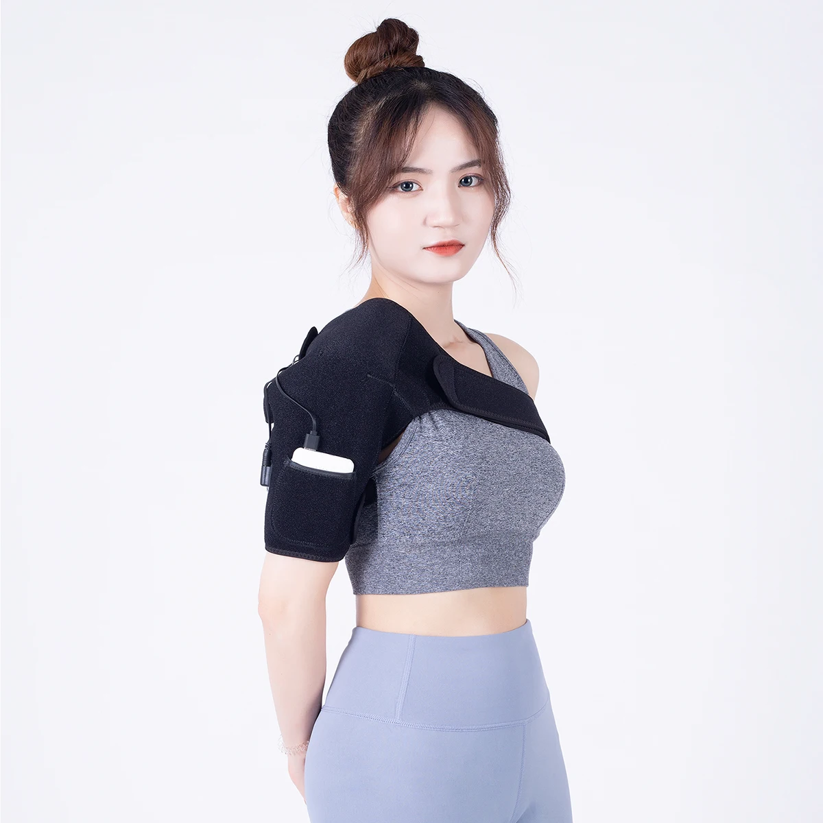 Электрическая греющая грелка для плечевой терапии EMAF 5 в 2 А, электрическая грелка с подогревом для микроволновки, грелка для плеч