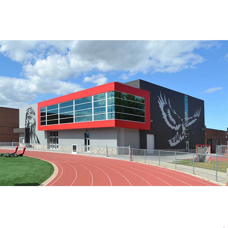 High quality customized prefabricated metal steel structure school building design