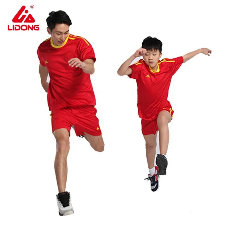 
Wholesale adult kids cheap custom jersey soccer custom football kits full set soccer kit 