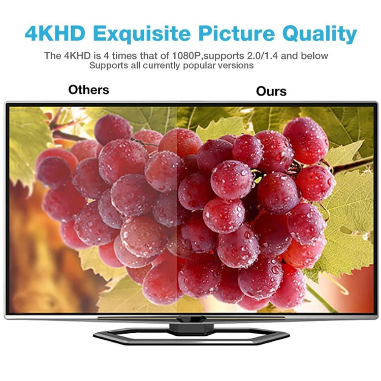  Кабель 4K HDMI высокоскоростной кабель 18 Гбит/с 2 0 3D 2160P 1080P плетеный шнур Ethernet -
