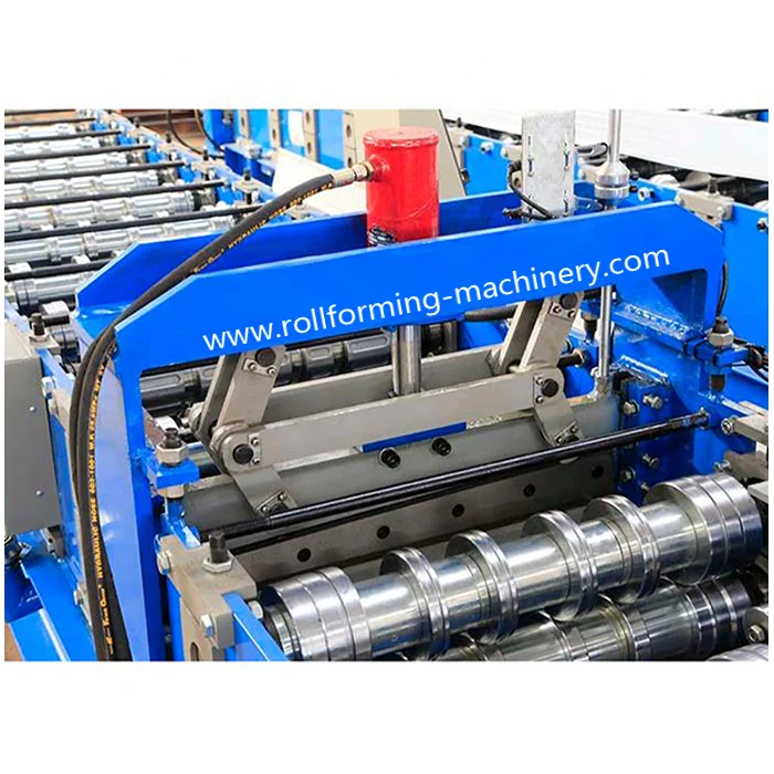 Steel Bar Truss Deck Roll Forming Machine Steel Tile Galvanized Sheet(gi),cold Roll Steel(crc) 0.5-0.6mm Rolling Thinckness 90mm