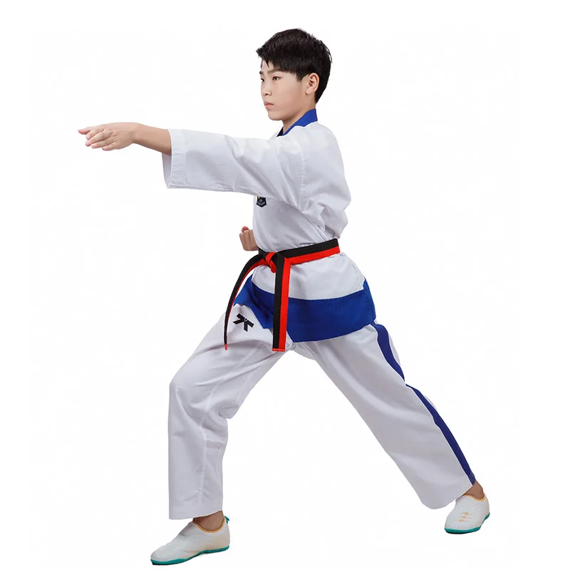 Cheap Customized Taekwondo Uniforms Breathable Plus Size Athletic Training Uniforms/Dobo/Kimono
