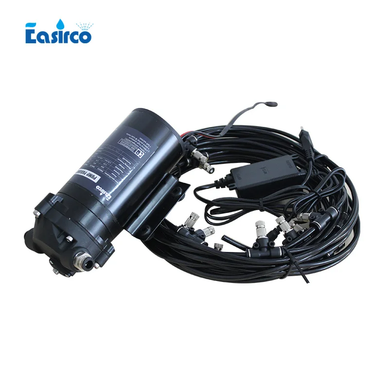 Outdoor Mist Cooling System fog misting system fogging system water mist maker 20/40/60/100pcs nozzle