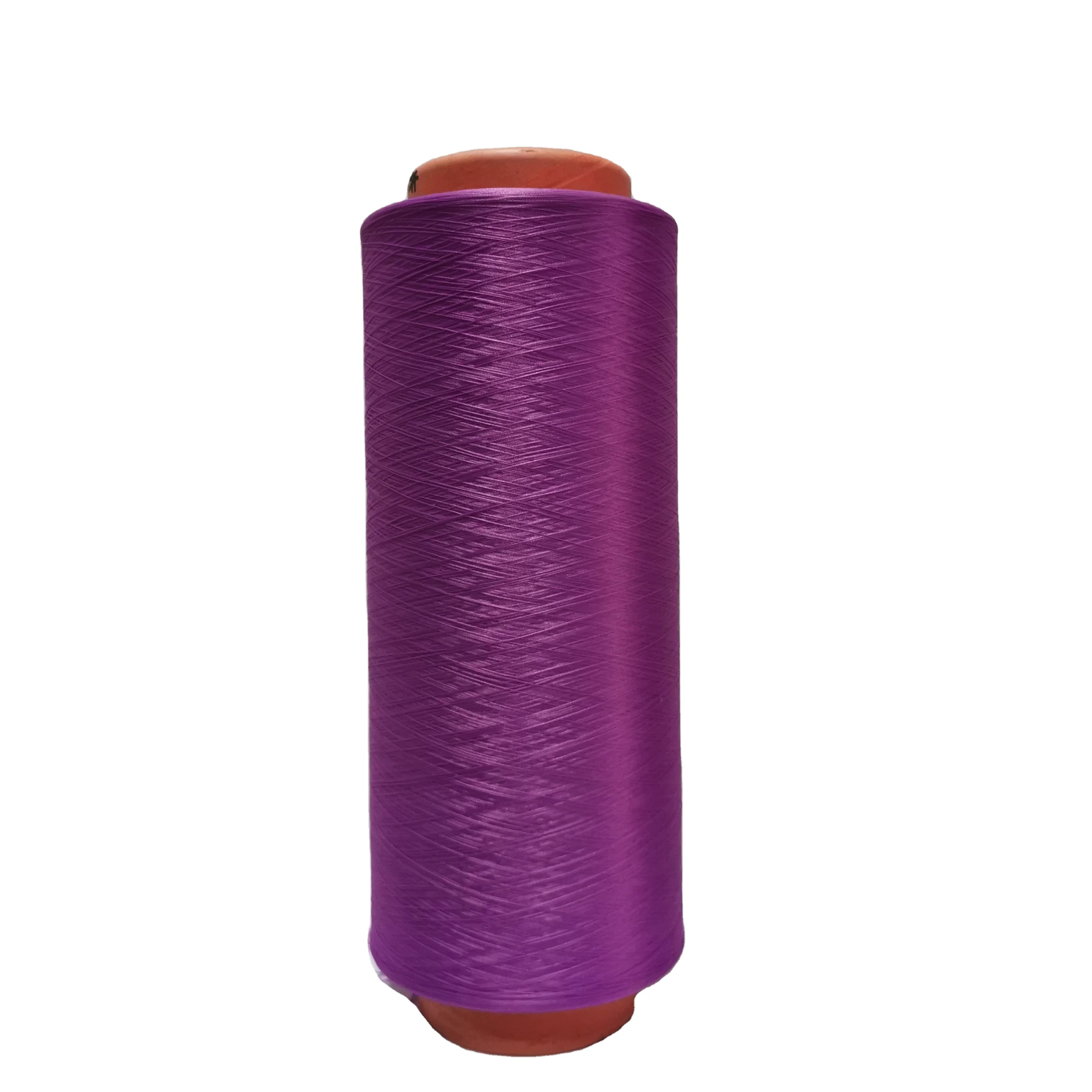 DTY 100D/144F red anti Bacterial Far infrared Heating polyester dope dyeing yarn high color fastness for T shirt fabric