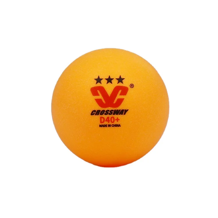 Wholesale custom 3 star orange and white color balls table tennis