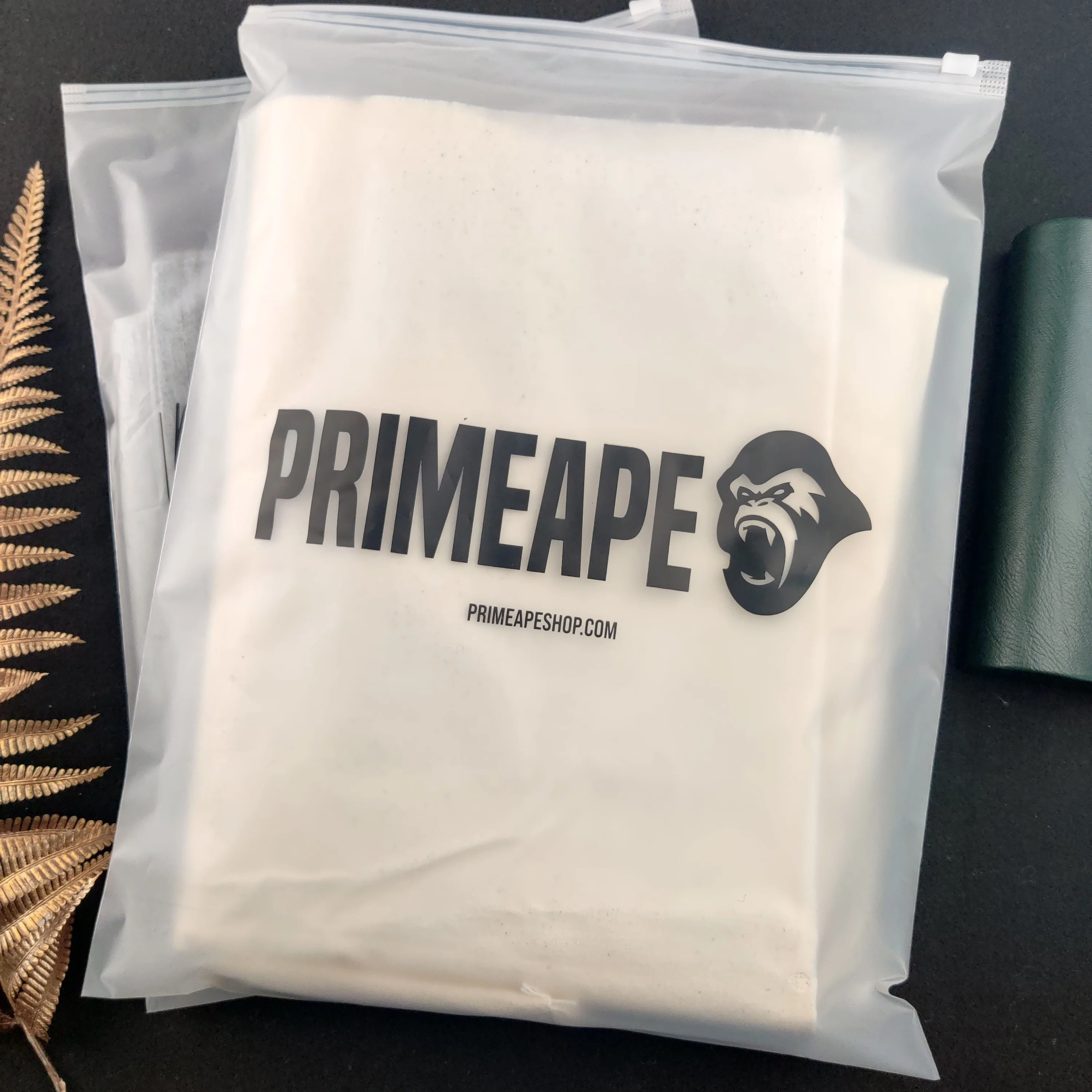 Eco Friendly Ziplock Clear Garment Black Packaging Bag Plastic PE EVA PVC Clear Zipper Bag For Clothing