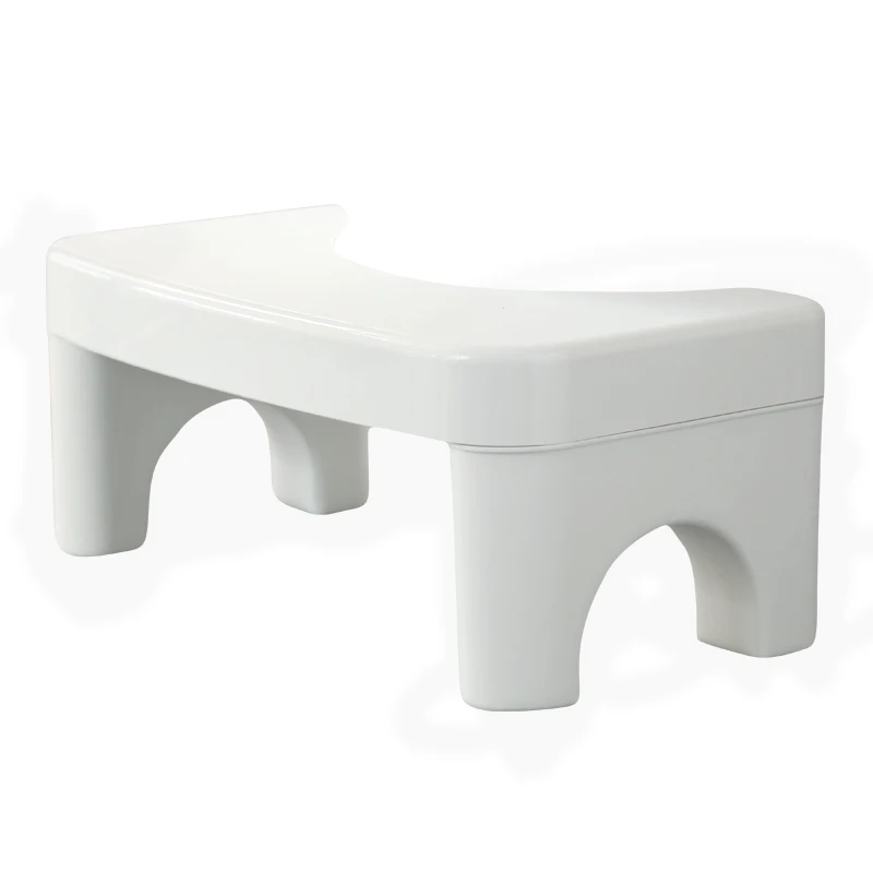 High quality heavry stand plastic foot stool for potty training toliet step use