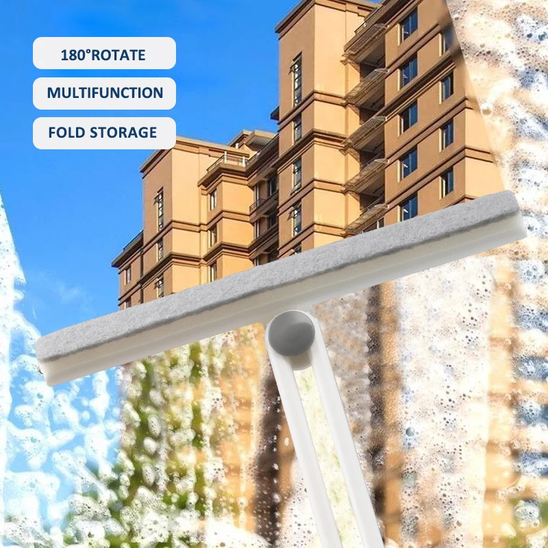 Holamopa 2024 newly customization magic professional Multifunction window cleaner 180 Rotate wipers Easy to fold storage