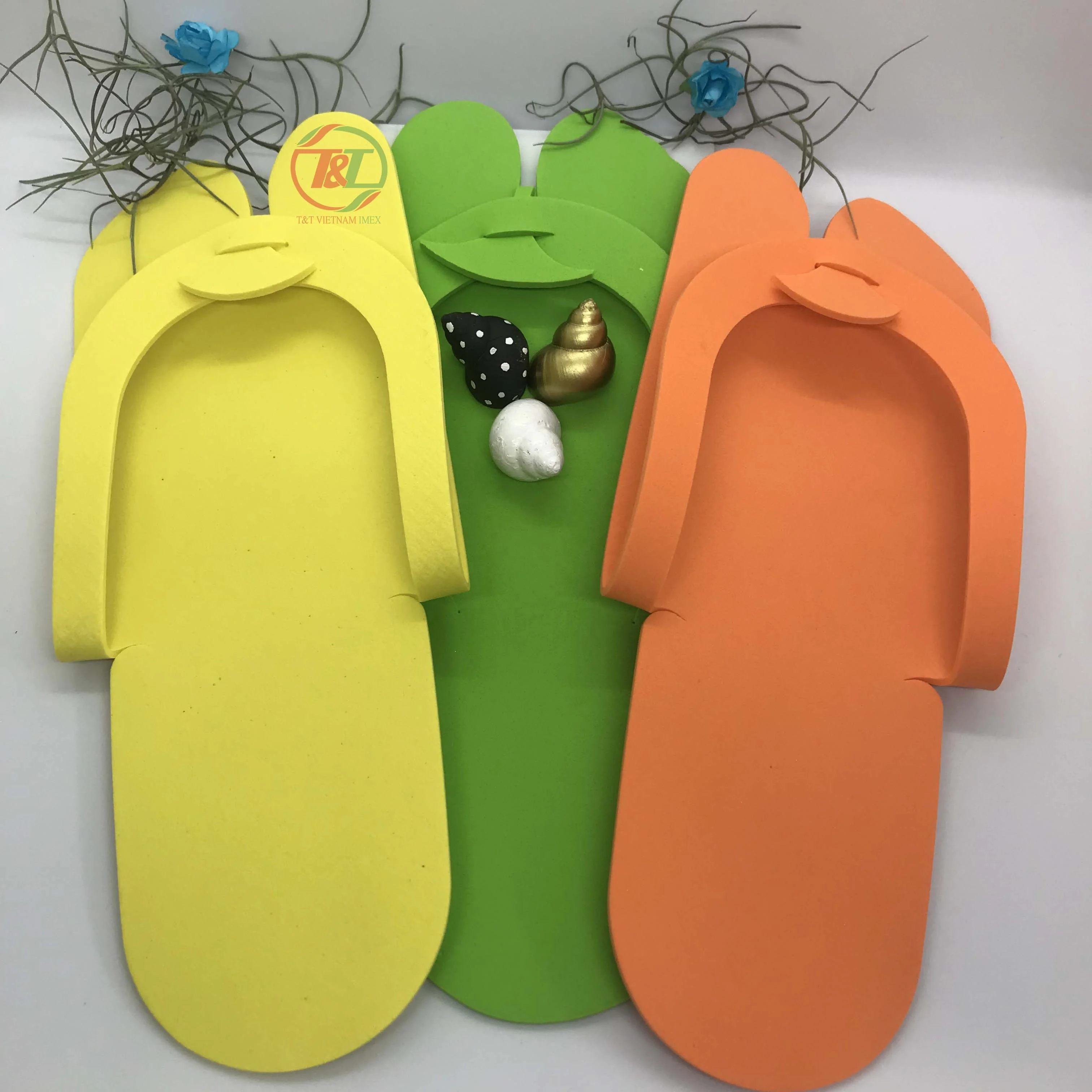 Custom Logo Wholesale Promotion Cheap EVA Toe Separators & Flip Flops - Eva Disposable Slipper