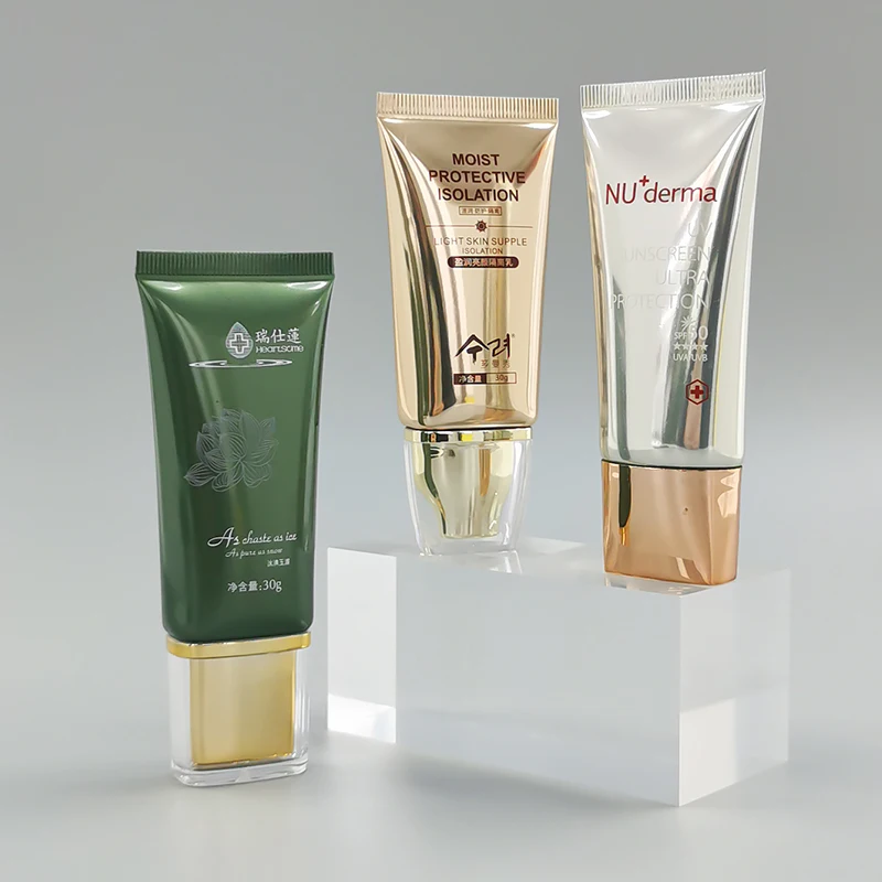 Famous brand OEM Factory cream gel jar bottles spray bottle soft recycled plastic cosmetic tube