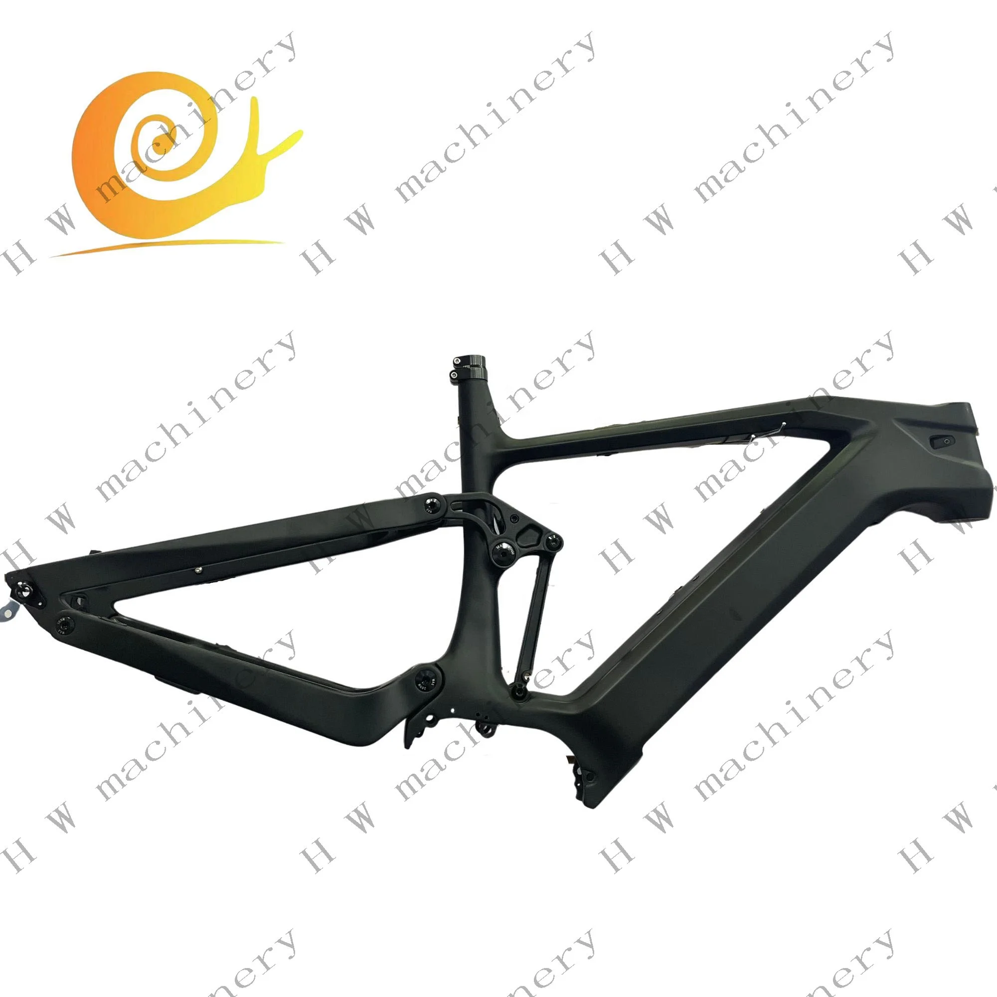 29 High modulus Toray T700/T800/T900 bafang M500/M600 carbon fiber Enduro Full Suspension Electric Bike Frame Bafang Motor