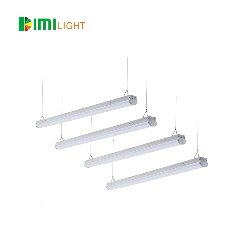  USA Inventory Dimmable Linkable DLC 2FT 4FT 8FT Batten Vapor Shop Light Linear Led Strip
