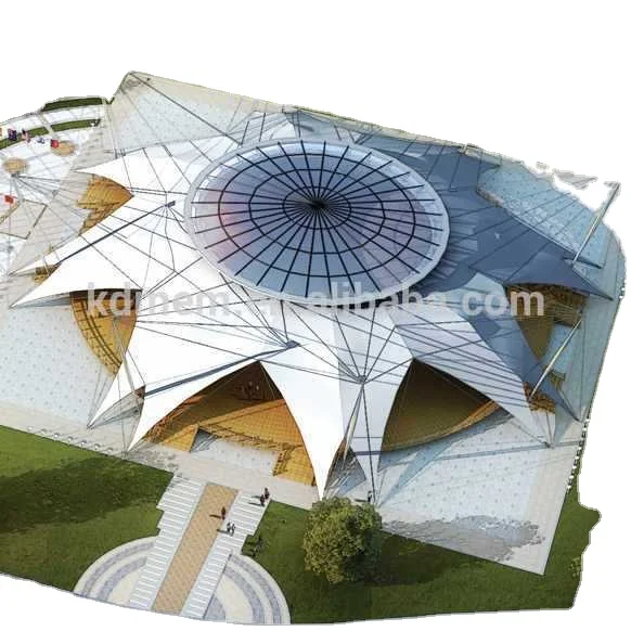 
ETFE membrane Botanical Garden Roof with heat preservation 