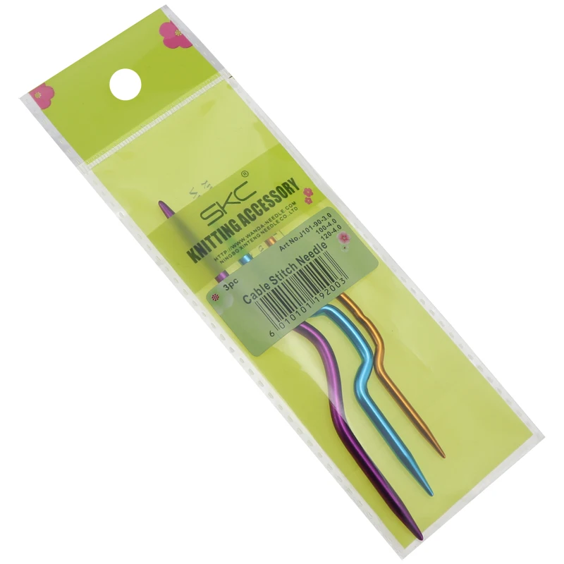 Aluminum Bow-type knitting needle U-shape Cable Stitch Needle for Knitting Sweater