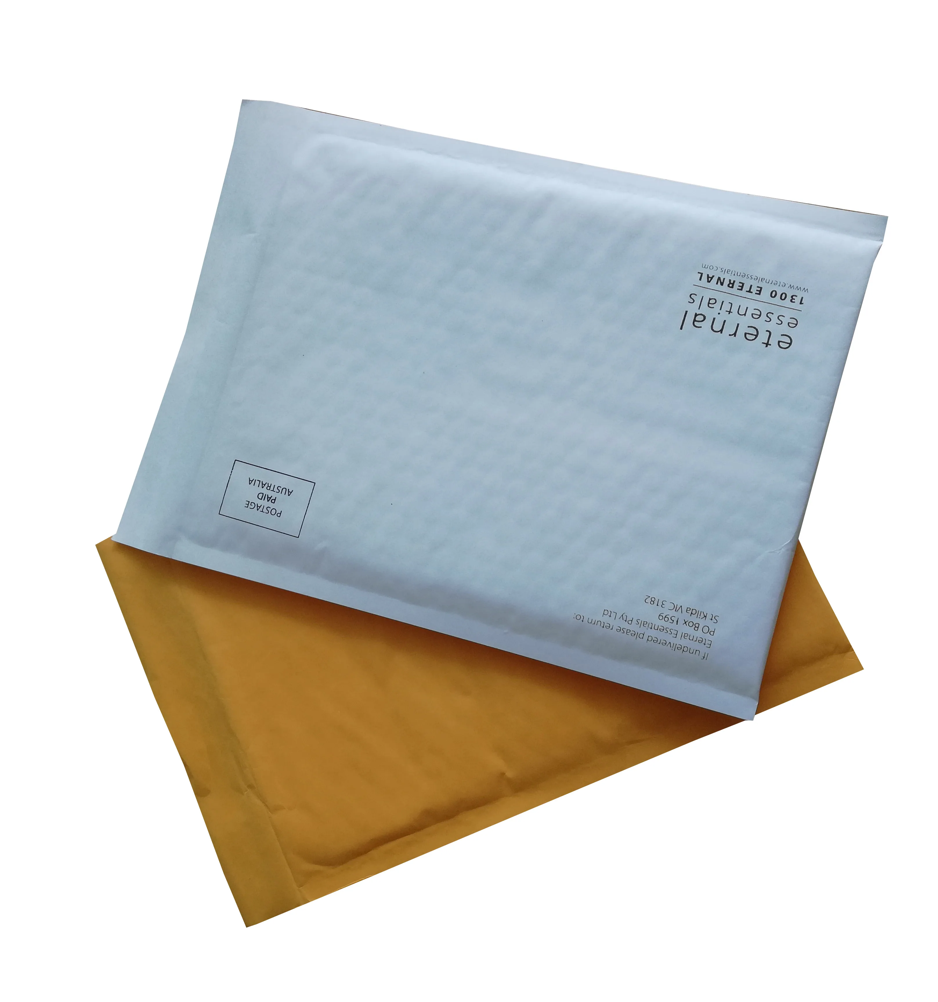 Конверт из черной бумаги для почтовых отправлений на заказ