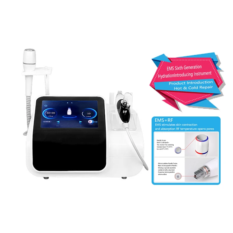 Hot Selling 2024 Nano Ems Rf Meso Gun Injector Skin Care No-Needle Mesotherapy Gun Needle Free Injection Machine