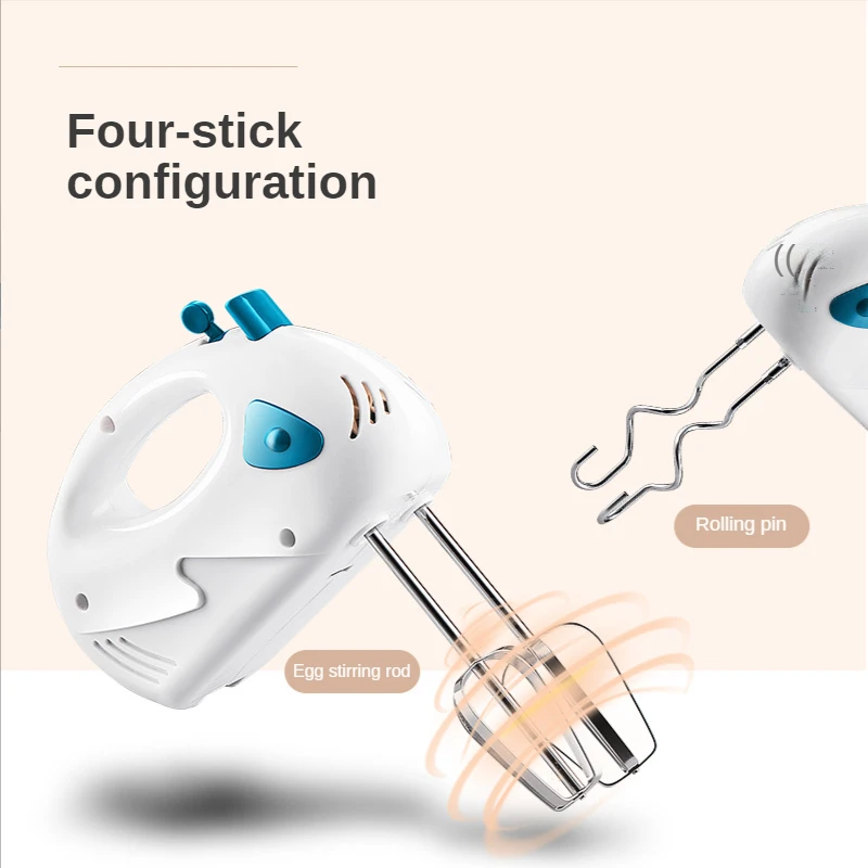 Multifunction 2l Whisk Electric Stand Food Baking Dough Mixer Stainless Steel Egg Beater Mixers