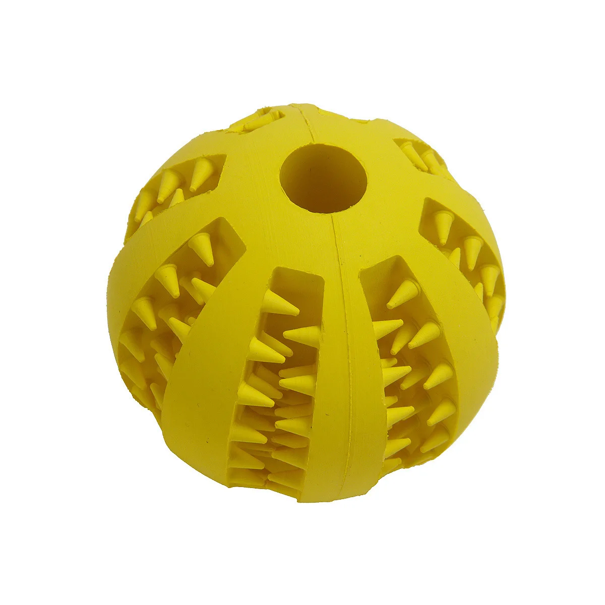 5 7 cm diameter natural rubber multi-functions safety pet molar acuity training watermelon ball dog cat food dropping bite toy