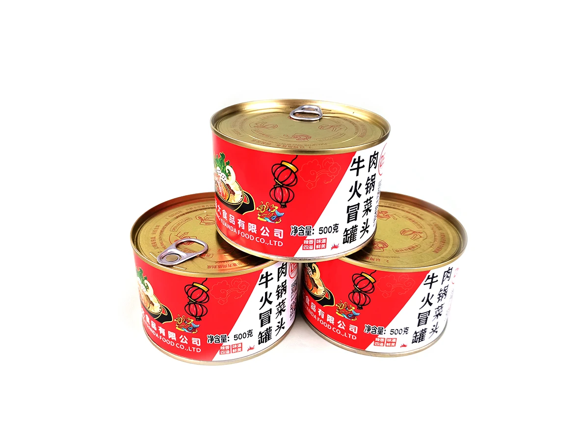 500 г * 24 банка, горячий горшок, говядина и овощи