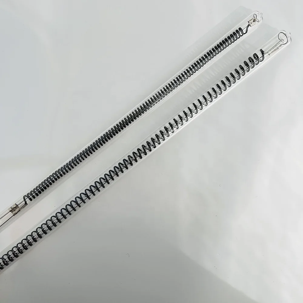 LD19 clear quartz glass coil tube Heat sterilization