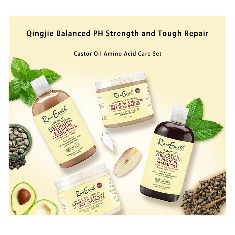 Pure Hair Growth Organic Jamaican Black Castor Oil Hair growth Shampoo and conditioner