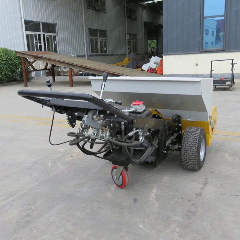 Mini walk behind asphalt paving machine with 1000mm width