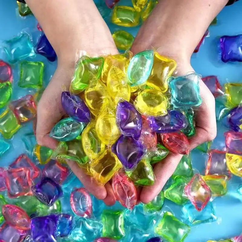 laundry pod capsules beads for machine hand washing