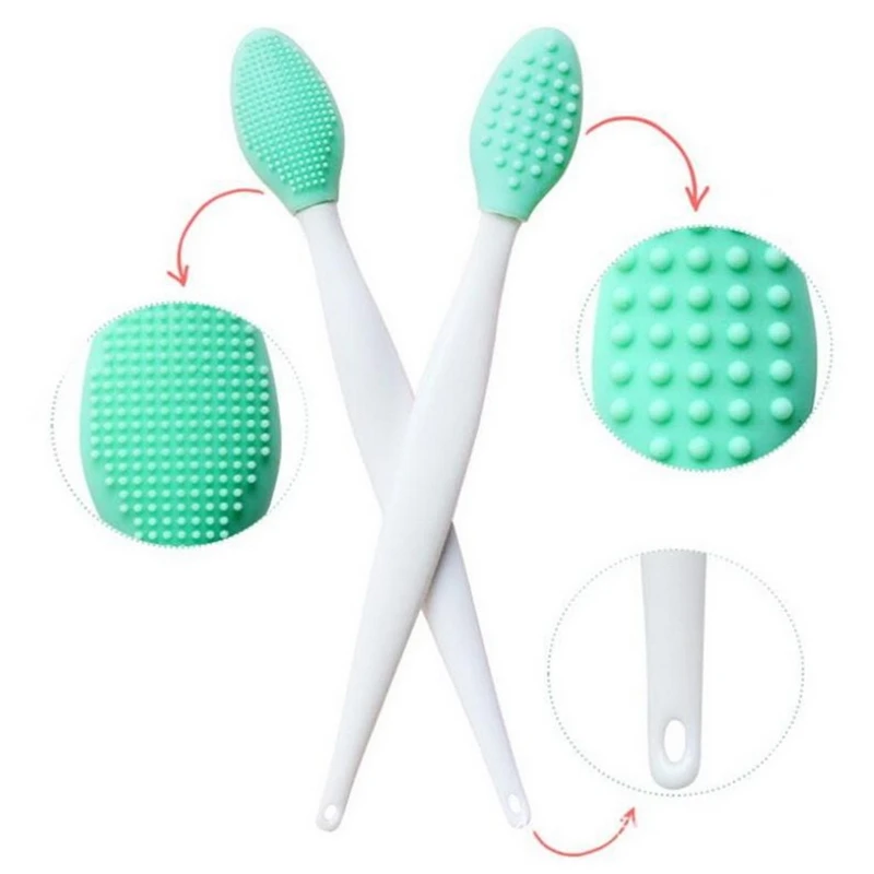 Pets Soft Bristle Silicone Toothbrush for Small to Large Dogs Dental Care Double Sided