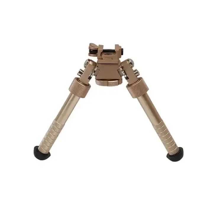 360 Degree Rotation Tripod V8 Bipods Retractable Tactical Bipods Bracket with 11mm/20mm QD Mount For Hunting Accessories