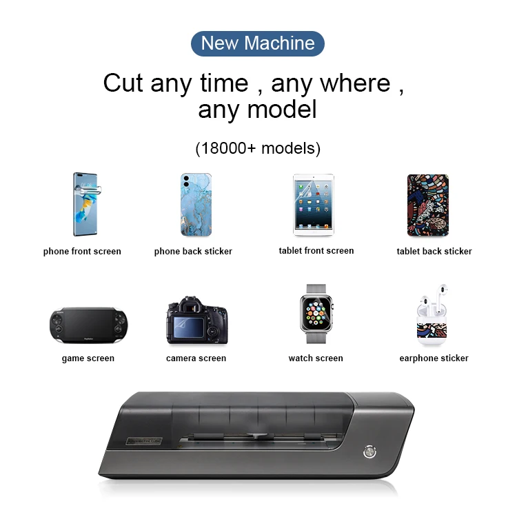 18x12cm TPU Cutting Film Machine Material Soft Screen Protector Hydrogel Nano Mica