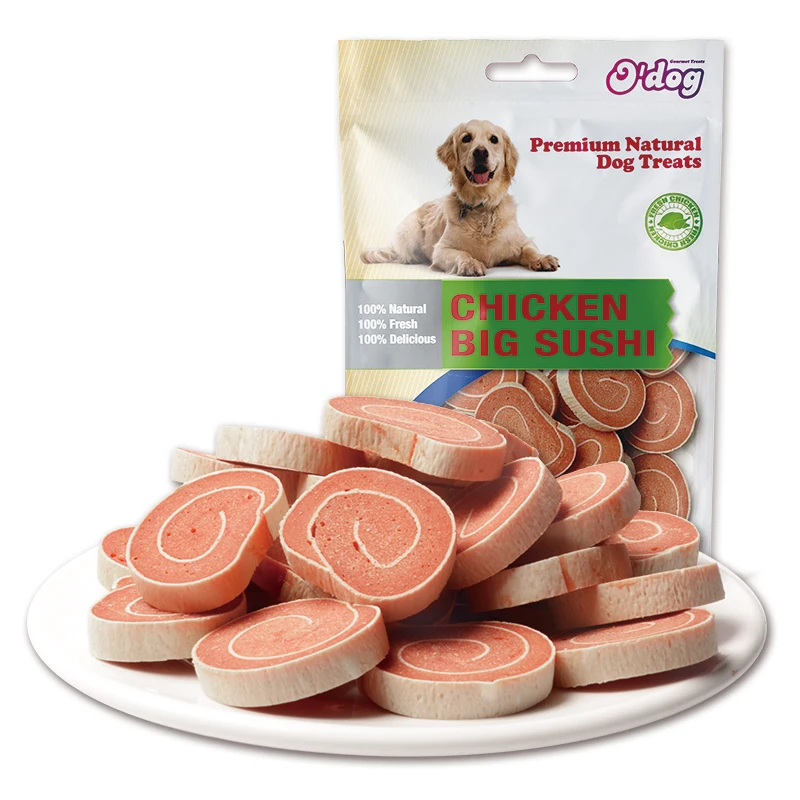 OEM Dog Snack Chicken Combination 100% pure meat to make dog snack training rewards healthy dog food chicken