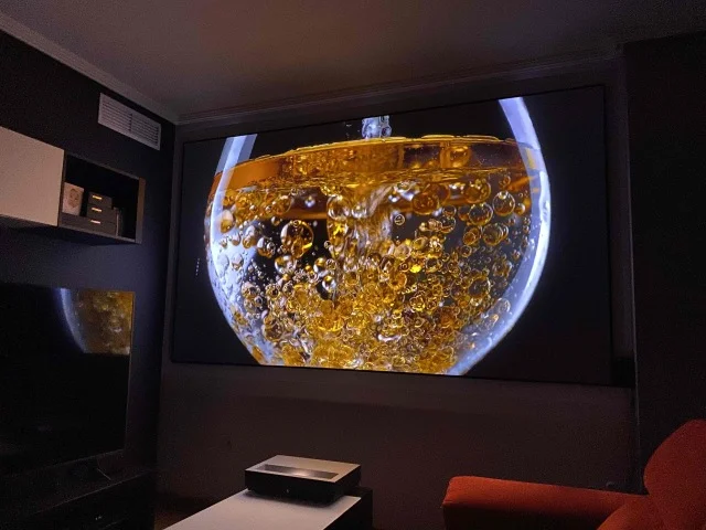 UST CLR SCREEN PET Crystal TELON ambient light rejecting projection alr screen for laser ust projector 80-120inch