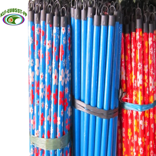 
120*2.2 cm 120*2.5 cm 150*2.5 cm other size pvc coated Broom mop brush dustpan stick wooden with wood plastic metal thread 