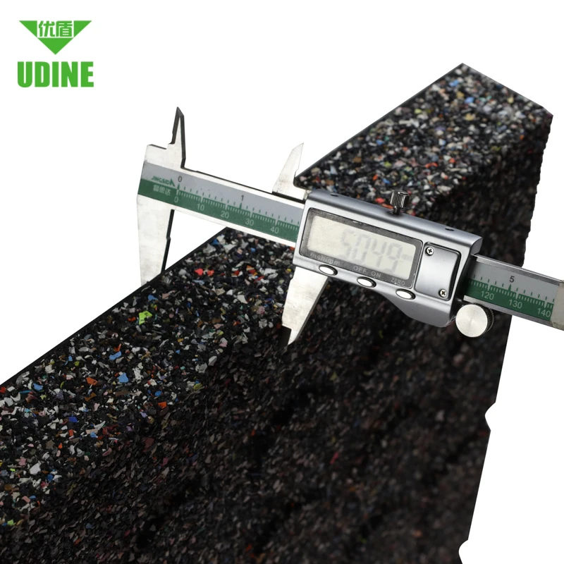 Recycled Heavy Duty Interlocking Crossfit Fitness Sport Flooring Tiles Soft Foam Gym All Rubber Mats Loseta De Caucho For Sale